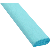 Barevný krepový papír 50 x 200 cm - 20 nebesky modrý