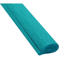 Barevný krepový papír 50 x 200 cm - 21 tyrkysový