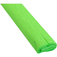 Barevný krepový papír 50 x 200 cm - 22 světle zelený
