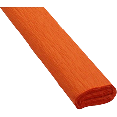 Barevný krepový papír 50 x 200 cm - 26 cihlový