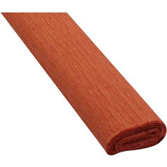 Barevný krepový papír 50 x 200 cm - 27 světle hnědý