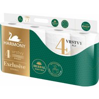 toaletní papír HARMONY 4vr. Exclusive Herbal Perfumes 8 rolí