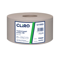 toaletní papír JUMBO Cliro RECYKL průměr 19cm jednovrstvý
