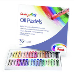 pastely olejové PENTEL sada 36 barev