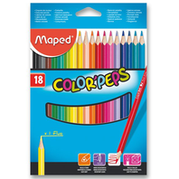 Pastelky Maped Color'Peps trojhranné /18 barev