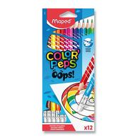 Pastelky Maped Color'Peps OOPS bezdřevé trojhranné /12 barev