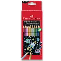 Pastelky Faber-Castell Mettalic 10 barev