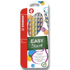 pastelky STABILO Easy Start  6 barev  pravé