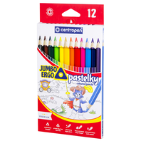 Pastelky CENTROPEN 9522 Jumbo Ergo 12 barev