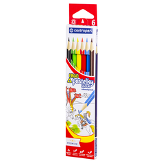 Pastelky CENTROPEN 9521 trojhranné 6 barev
