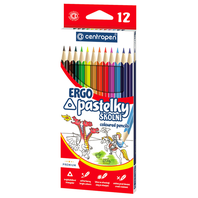 Pastelky CENTROPEN 9521 trojhranné 12 barev