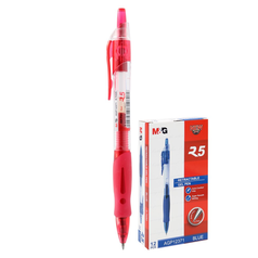 pero gelové M&G R5 červené 0,7mm