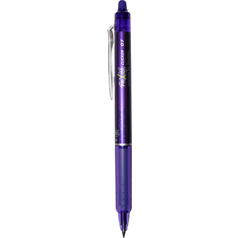 Pilot  FriXion Ball Clicker - Gelový roller - hrot M (0,7) - fialový