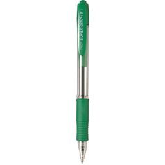 Pero gelové PILOT Super Grip - zelené