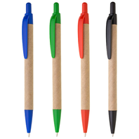 Kuličkové pero Viron šetrné k životnímu prostředí, mix barev