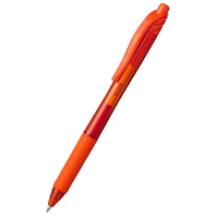 Gelový roller Pentel BL 107 s velkokapacitní náplní - oranžový