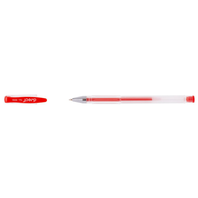 pero gelové 3006 s víčkem červená