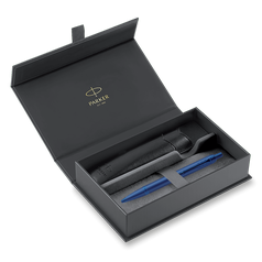 Dárková kazeta Parker IM Monochrome Blue - sada kuličkové pero a pouzdro