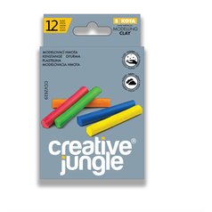 Modelovací hmota Sakota Creative Jungle 200g 12 barev