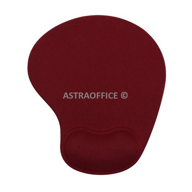 Powerton ERGO PALMA MINI Podložka pod myš gelová, vínově červená
