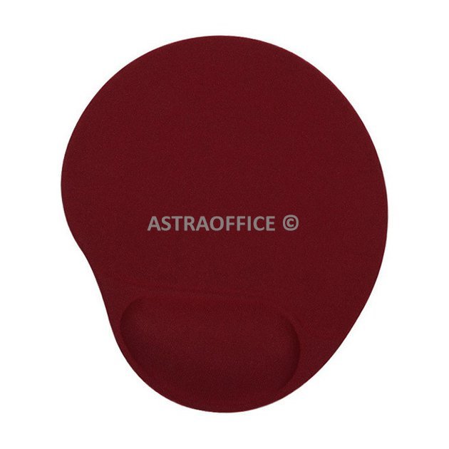 Powerton ERGO PALMA Podložka pod myš gelová, vínově červená