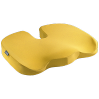 Ergonomická podložka na sezení z paměťové pěny Leitz ERGO Cosy, teplá žlutá