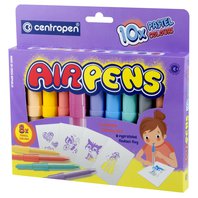 popisovače Air Pens foukací Centropen 1500  10 x Pastel Colours
