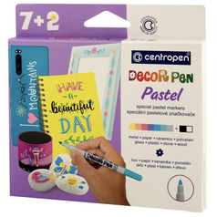 popisovač DECOR Pen 2738 7+2 - Pastel