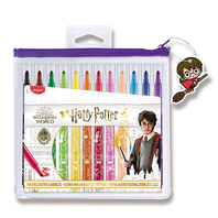Popisovače Maped Color'Peps  Harry Potter/12 barev pouzdro na zip