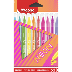 popisovač Maped NEON sada 10 ks