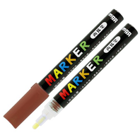 Popisovač  M&G Acrylic Marker 2mm Brown Red
