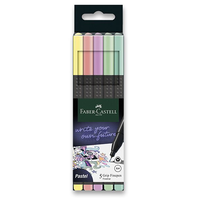 Fine liner Faber Castell Grip Pastel 0,4mm/5 barev