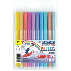 Popisovač Centropen 7550 PASTEL 10 barev