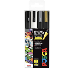 POSCA sada kreativních popisovačů 0,9-1,3mm 4 kusy