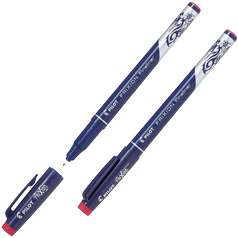 Gelový Fineliner Pilot Frixion L - červený