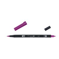 Oboustranný štětcový fix ABT Dual Brush Pen, purpl, ABT-665