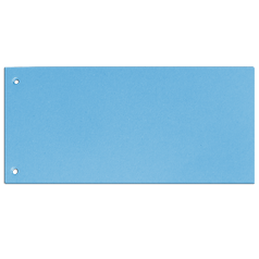 Rozlišovač 105x240mm Brilliant jednobarevný 100 ls - modrý