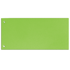 Rozlišovač 105x240mm Brilliant jednobarevný 100 ls - zelený
