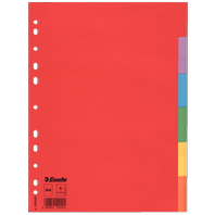 Rozlišovač kartonový Esselte 100200 A4 6 barev