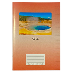 Sešit bezdřevý A5 60 ls linkovaný 564