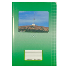 Sešit bezdřevý A5 60 ls čtverečkovaný 565