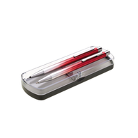 psací souprava  ALTRO mikrotužka+kuličkové pero červená
