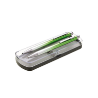 psací souprava  ALTRO mikrotužka+kuličkové pero zelená