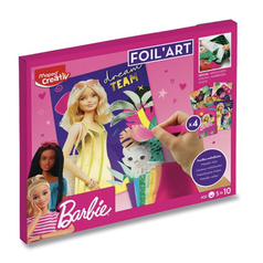 Kreativní sada Foil Art BARBIE