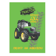 desky na abecedu Traktor