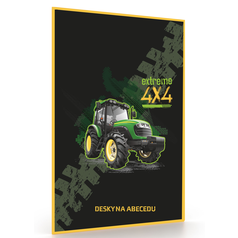 desky na abecedu Traktor
