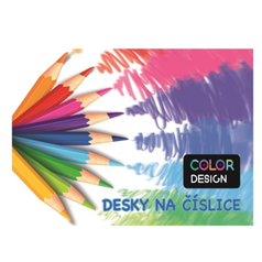 Desky na číslice, Pastelky