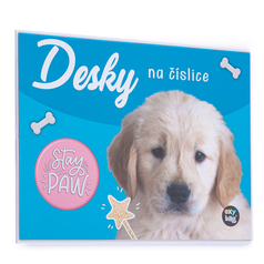 Desky na číslice, pes