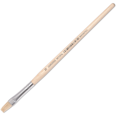 Štětec plochý CONCORDE natur č. 12