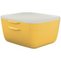 Zásuvkový box Leitz Cosy, teplá žlutá